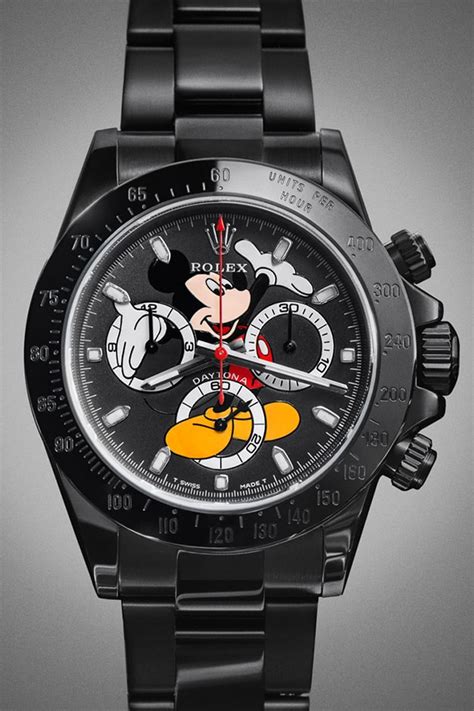 rolex daytona mickey mouse|rolex mickey mouse dial.